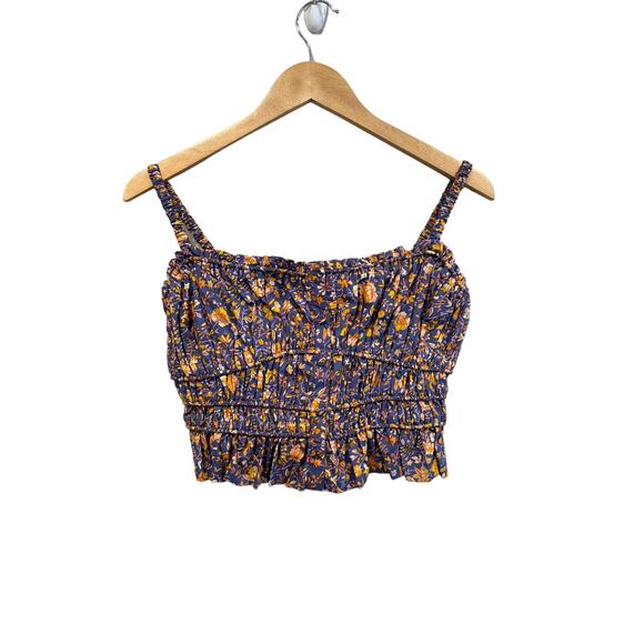 J Crew Cinched Waist Cotton Poplin Cropped Sleeveless Dressy Tank Top Size XS - Picture 5 of 10